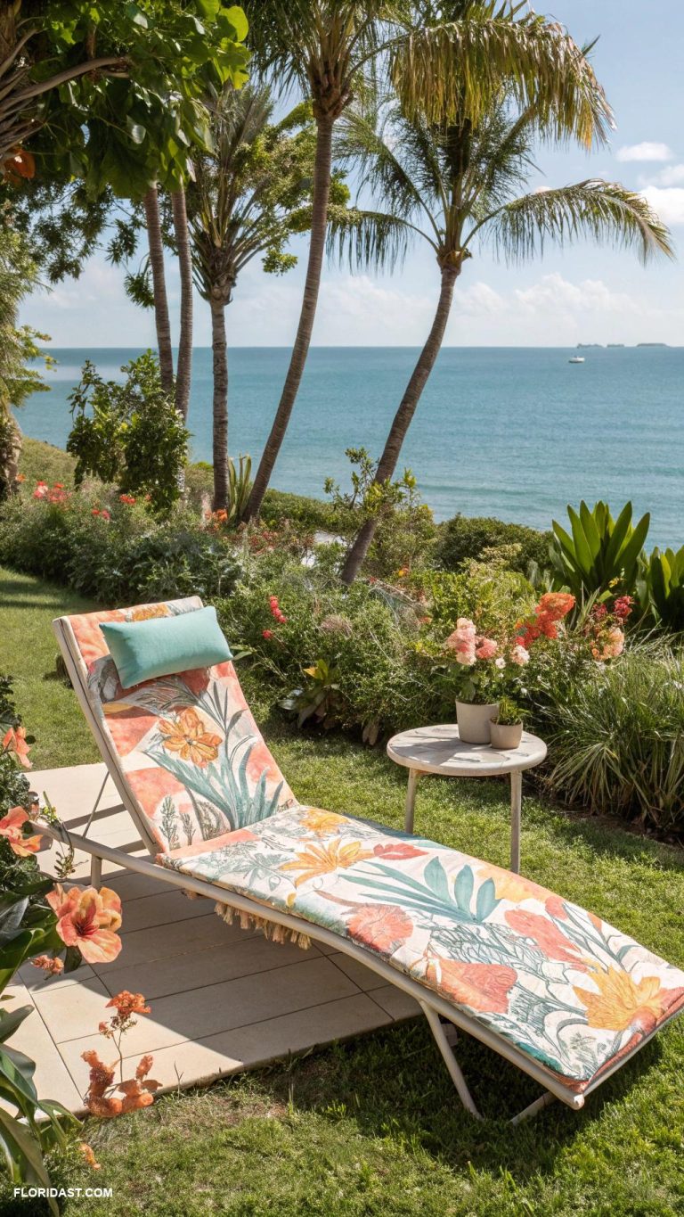 coastal backyard ideas Deck chairs for sunbathing comfort