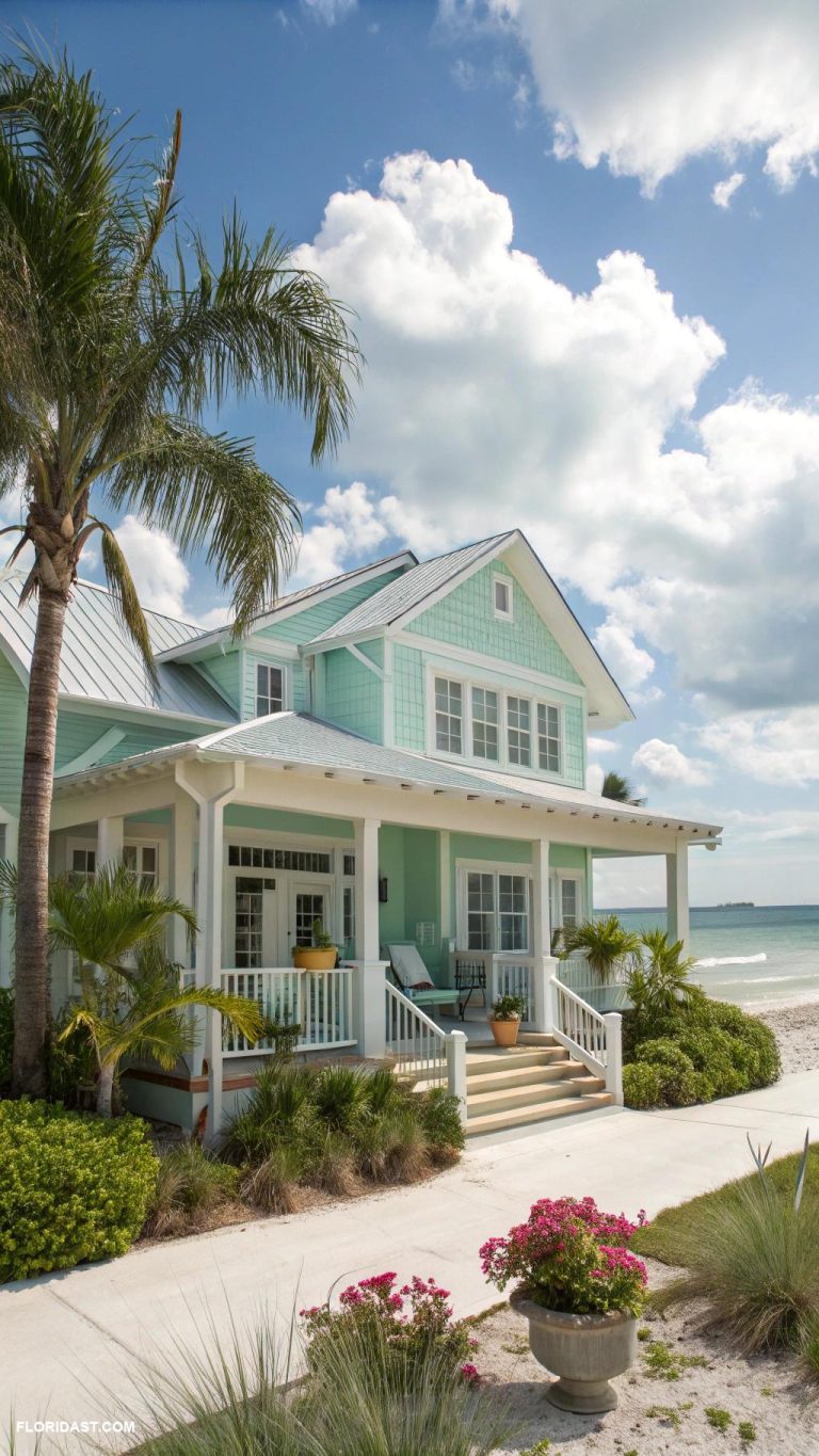 coastal beach homes Classic beach house in Sarasota