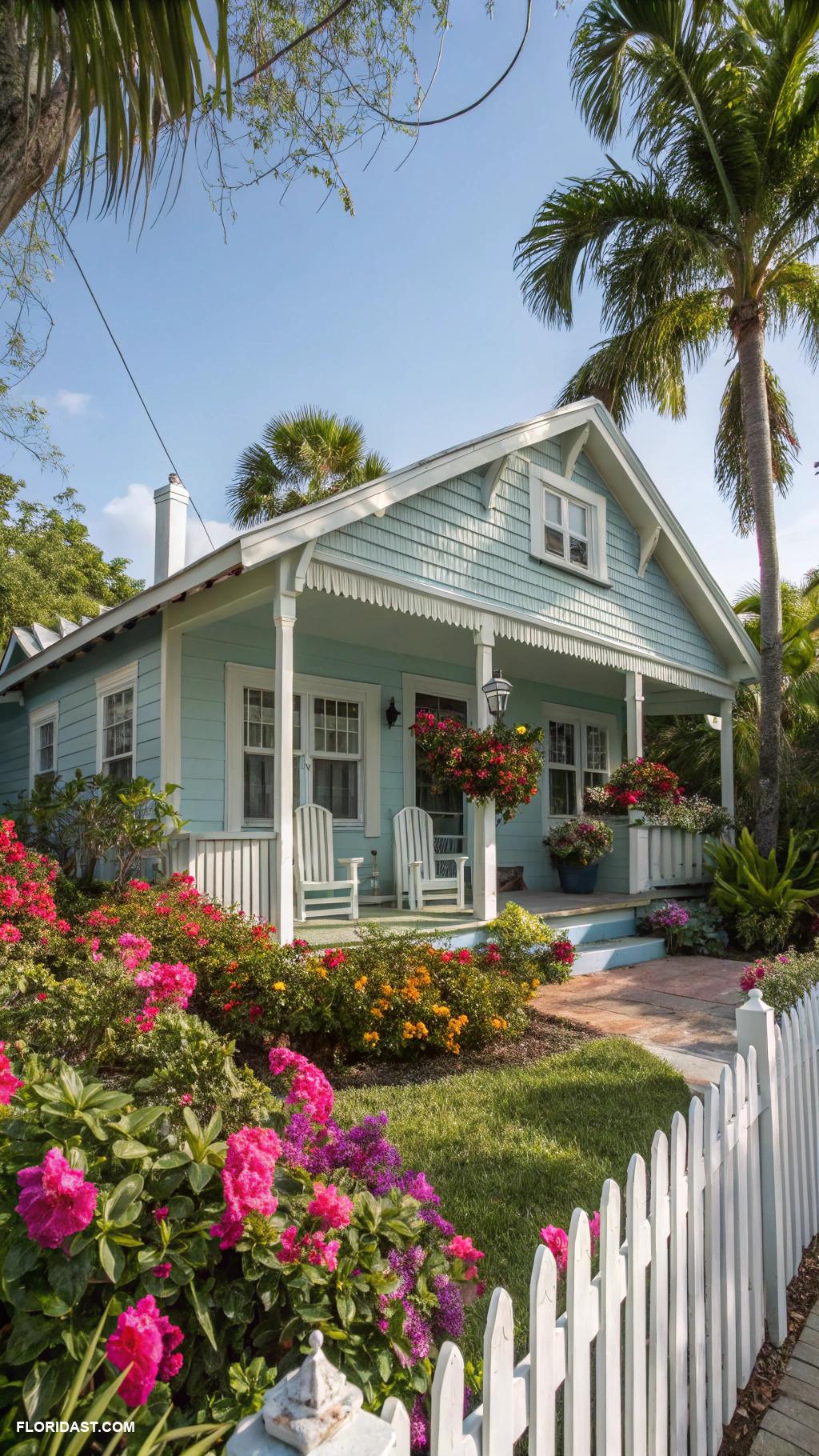 coastal houses Quaint cottage in Sarasota with garden