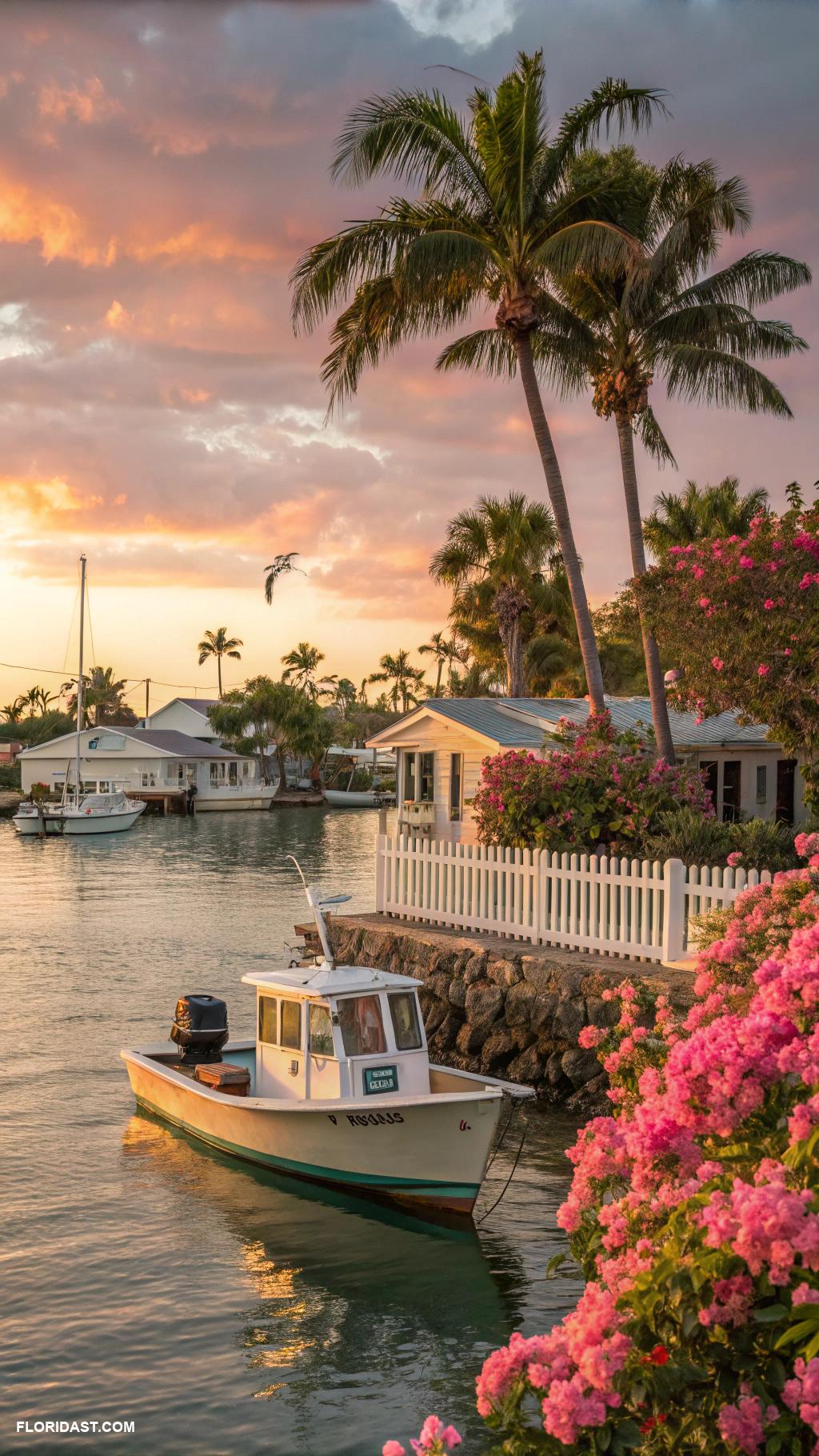 coastal painting ideas Fishing boats in a tranquil harbor