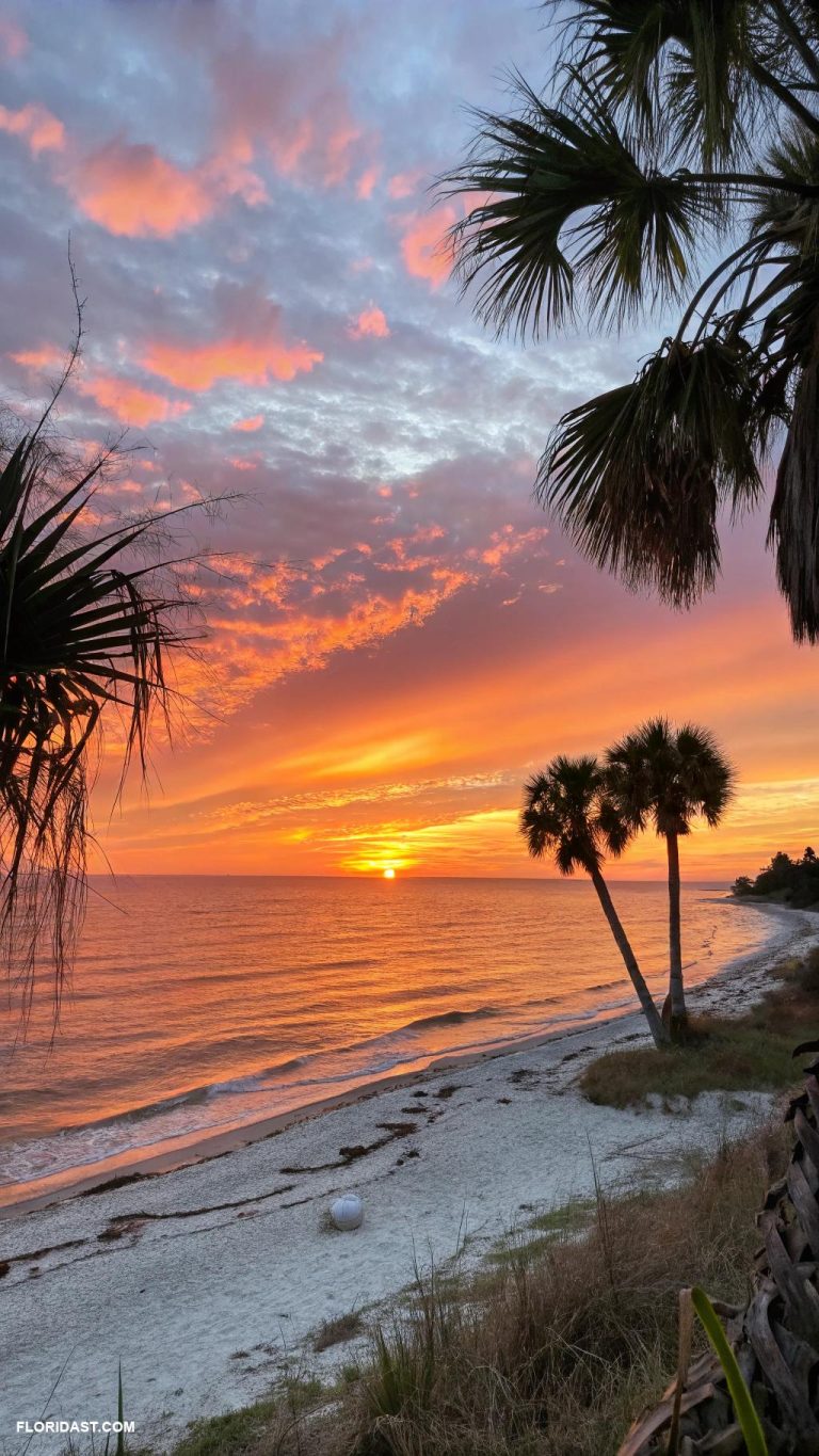 coastal painting ideas Sunset over the Gulf of Mexico
