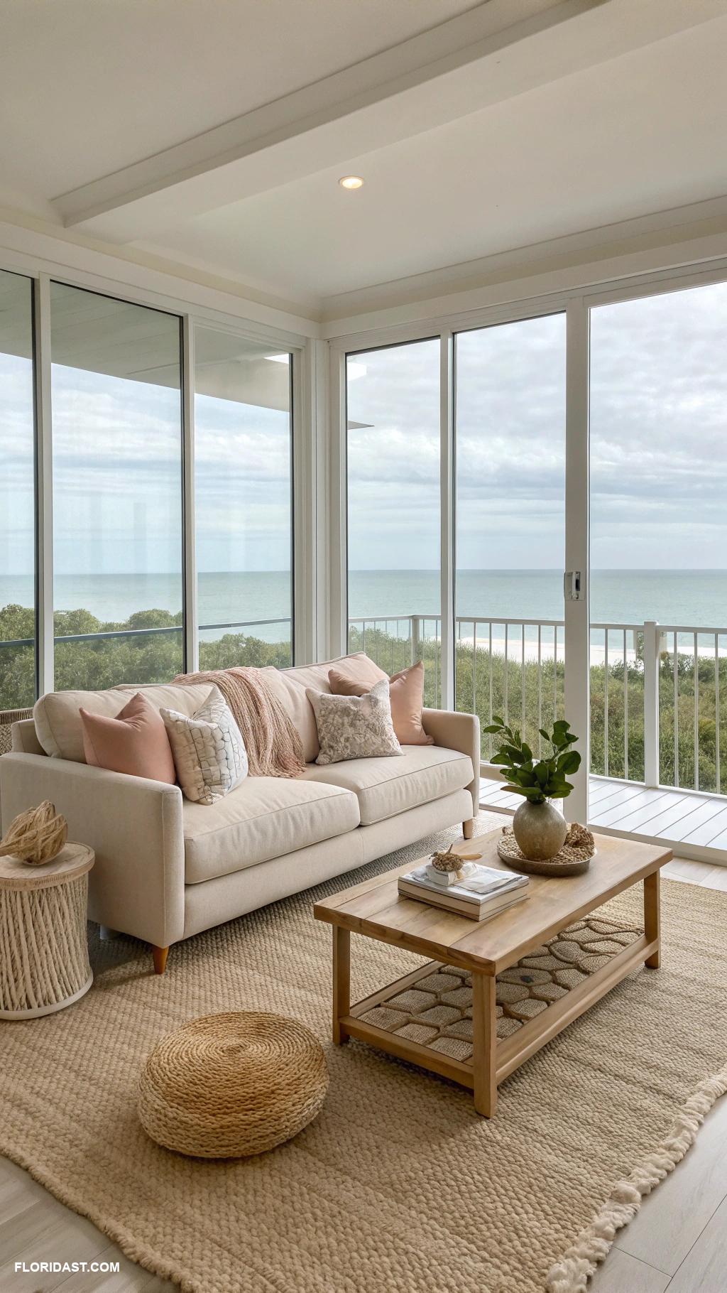 modern coastal homes Minimalist design with open concept living