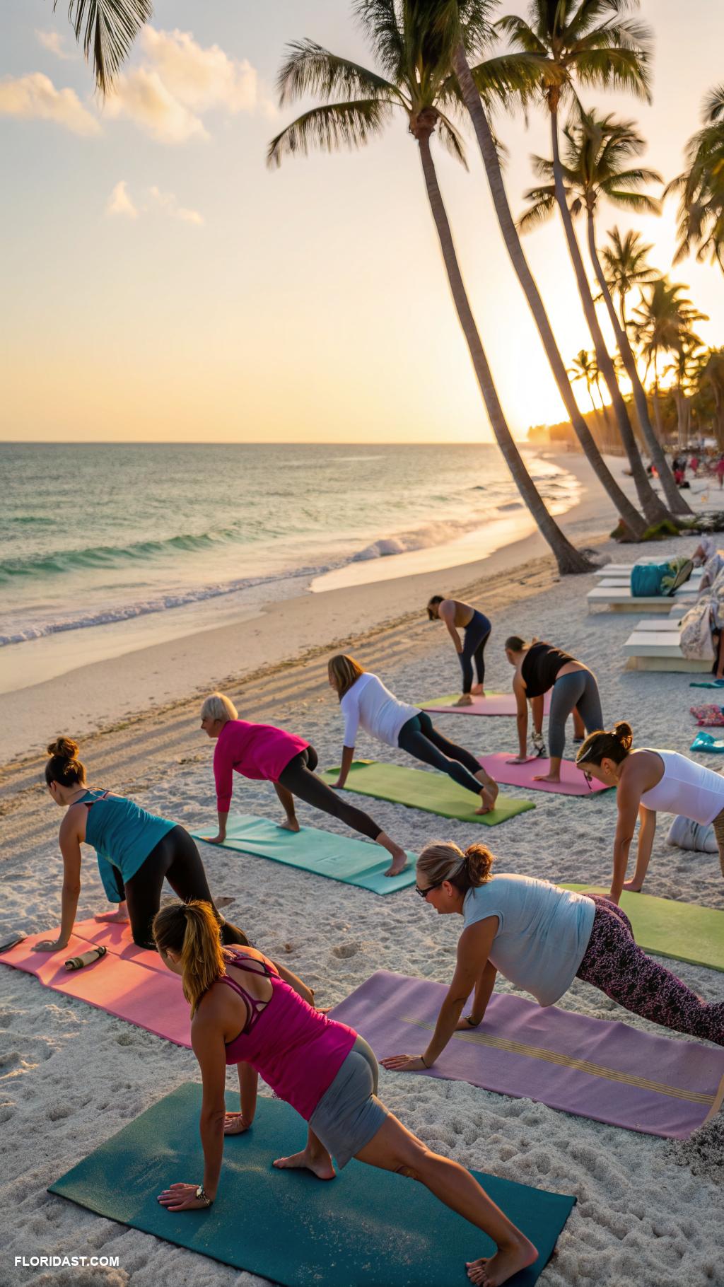 coastal home workout studios Beachfront pilates classes in Naples