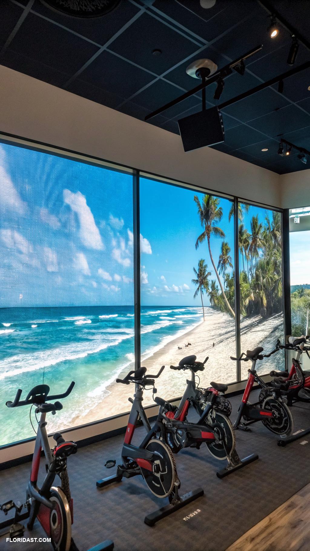coastal home workout studios Saltwater cycling studio in St Petersburg