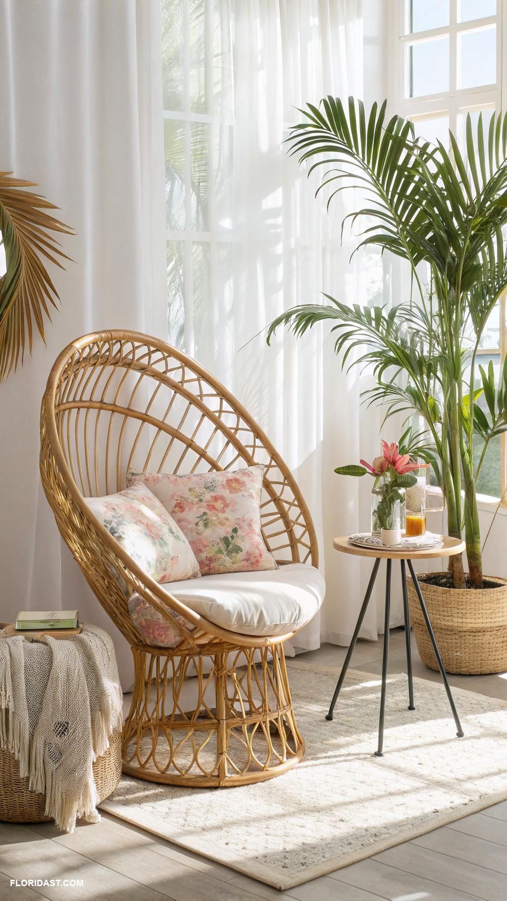 rattan furniture Stylish rattan accent chairs for home decor