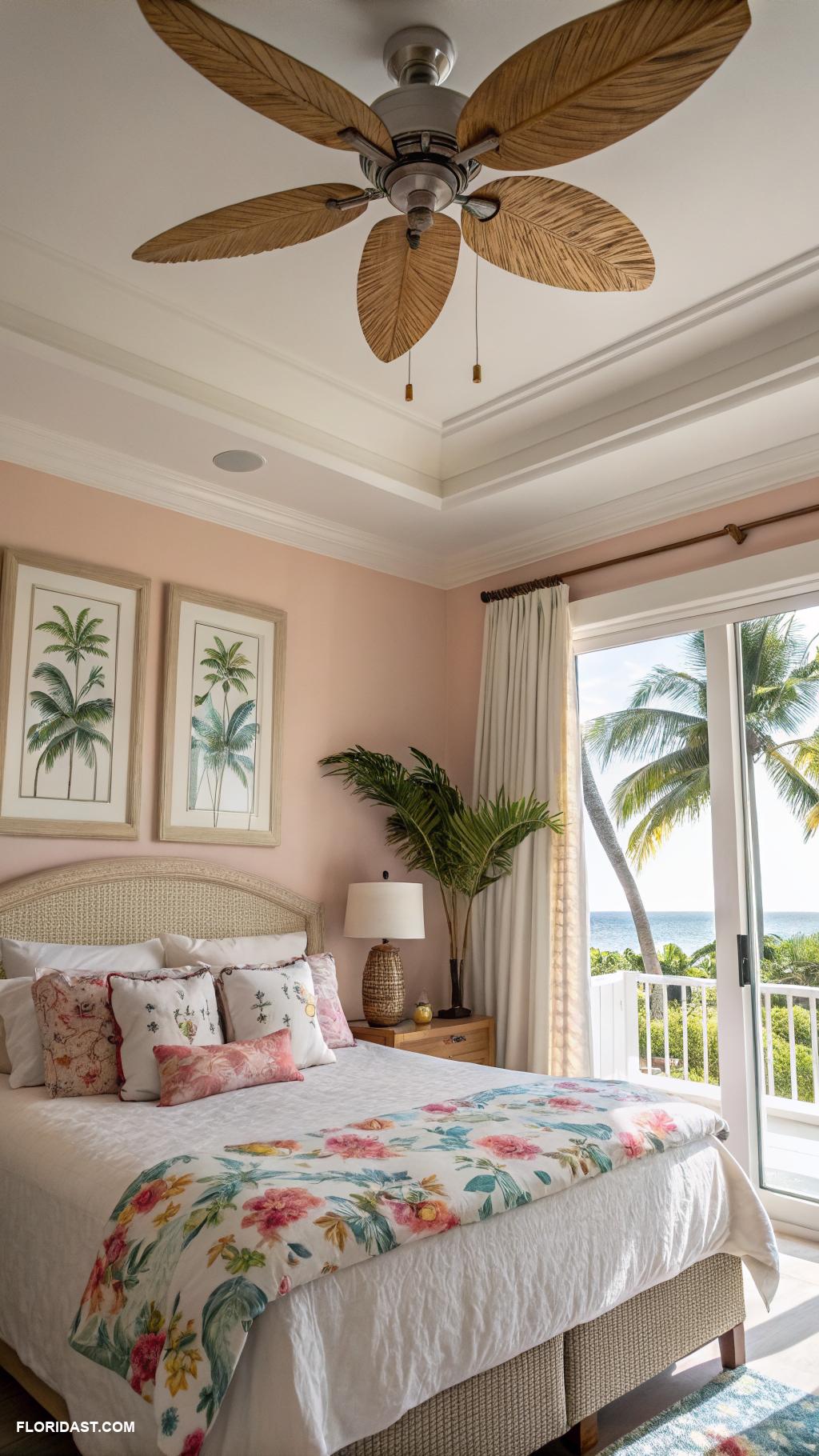 tropical bedrooms Ceiling fans for cool tropical breezes