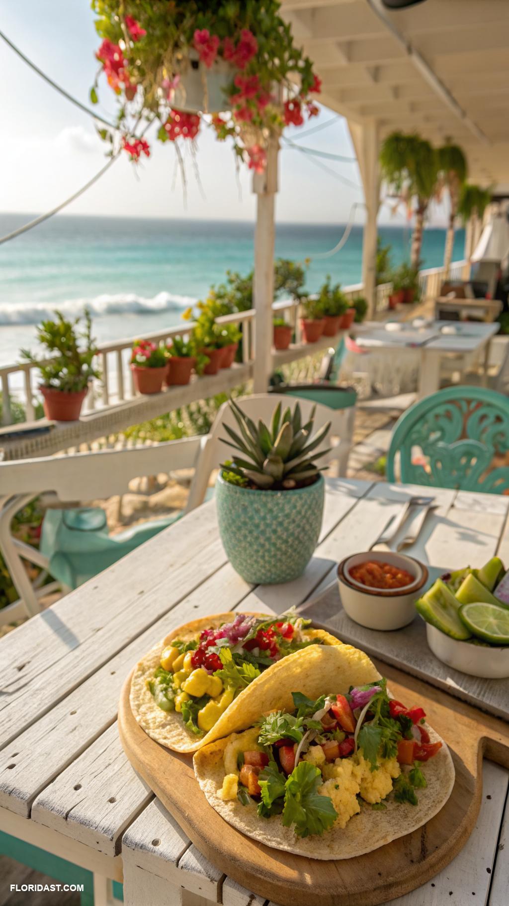 coastal breakfast nooks Casual eatery with breakfast tacos