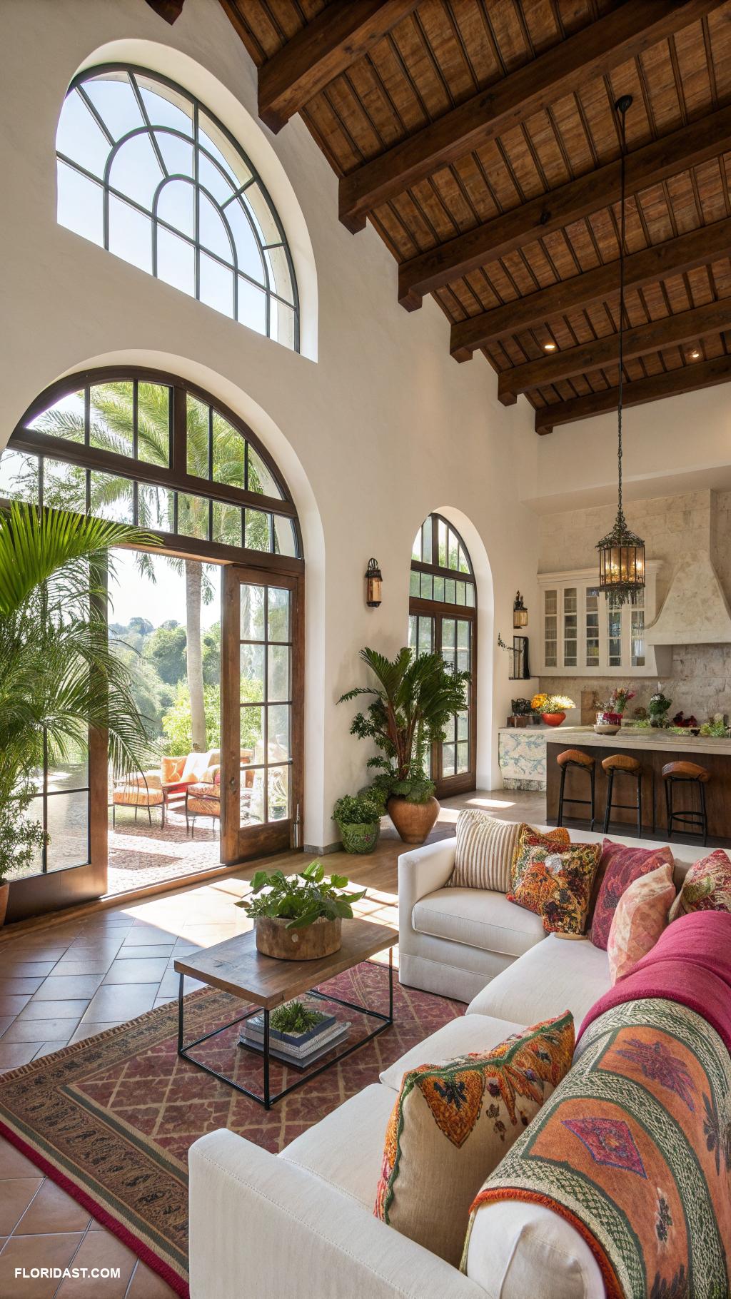 hacienda style homes Open floor plans filled with natural light